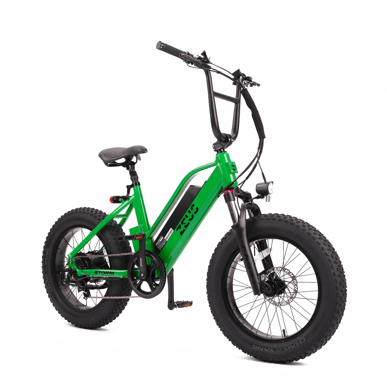 ZEUS BIKES E Bike Storm bmx style ebike